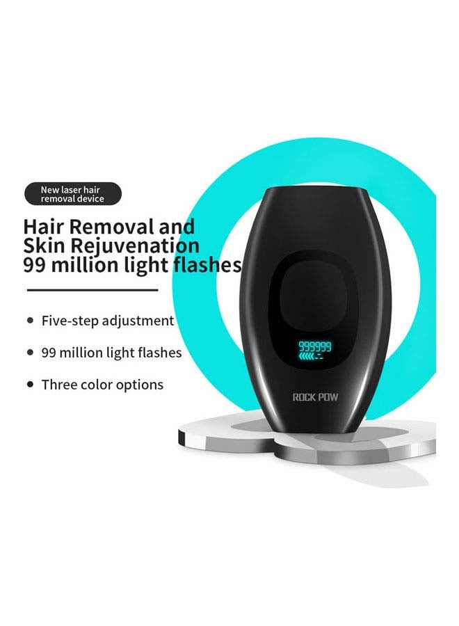 Rock Pow Depilatory IPL Laser Mini Hair Epilator Removal System Black - Image 2