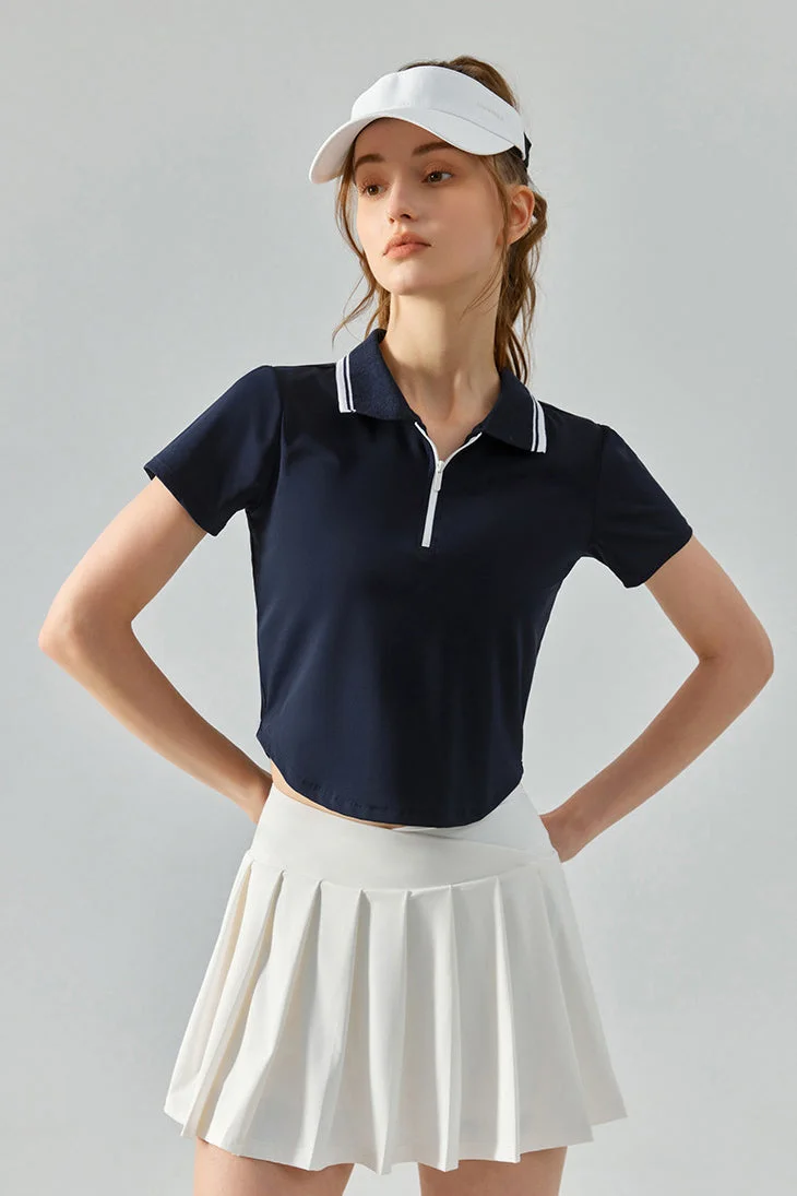 SVL SVL Perfect Polo Tshirt Dark Blue