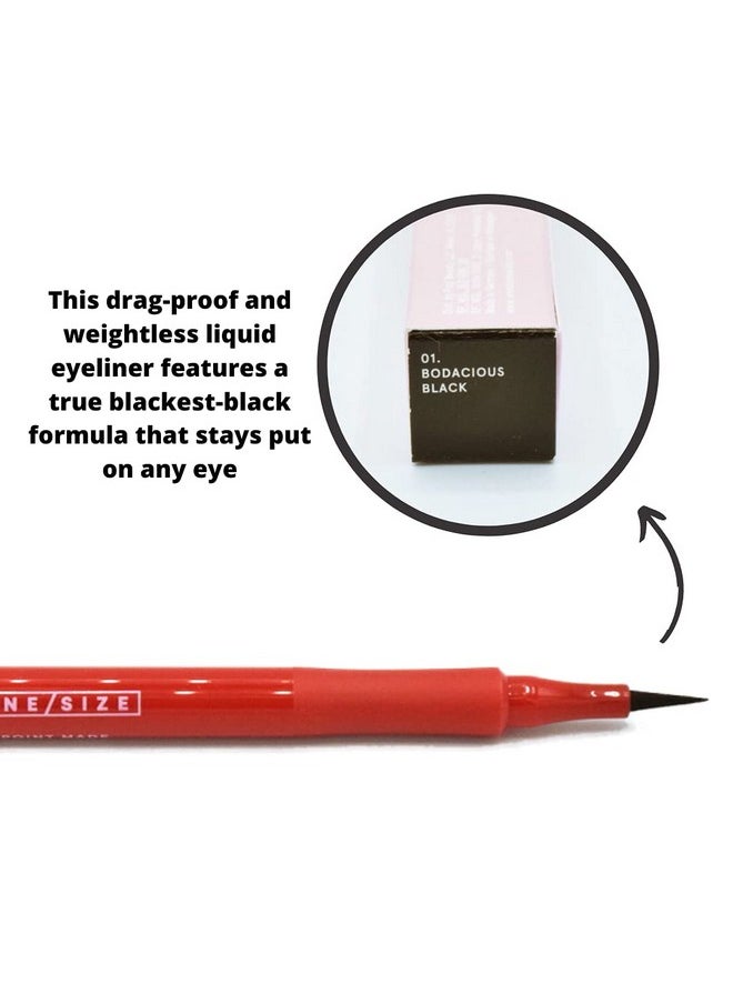 One size Onesize By Patrick Starrr Point Made Waterproof Liquid Eyeliner Pen24Hour Longwear Smudgeproof Precise Black Makeup Eye Liner Vegan Cruelty Free  - Image 4