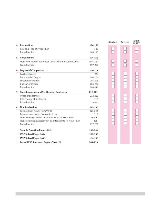 Arihant All in one English Language Class 9 & 10 for ICSE Exams 2026 | With Simplified Theory, Topic & Chapter Exercises, Exam Pattern Questions, Sample Question Papers, Internal Assessment