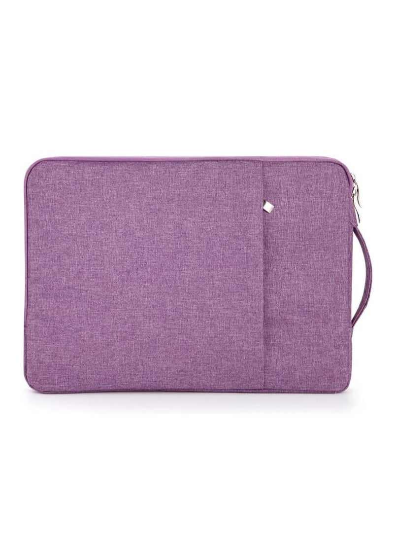 13 And 13.3 Inch Macbook Air Macbook Pro Retina Sleeve Case Pouch Protective Bag Carrying Protector Handbag for 13 Inch Ultrabook Notbook Color  Purple  - Image 1