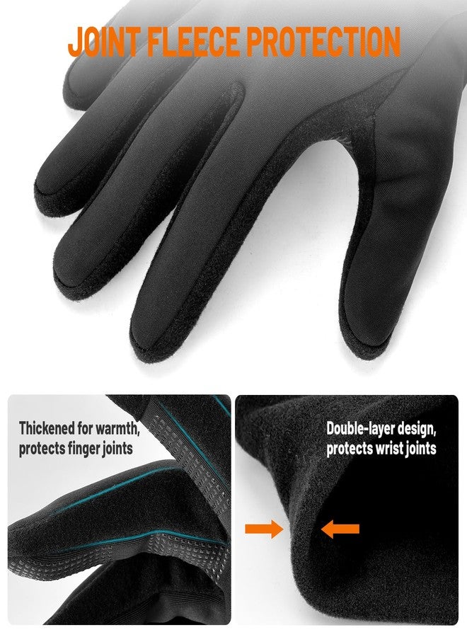 GXCROR Winter Gloves with Windproof & 3M Thermal Insulation, Touchscreen & Anti-Slip, Ideal for Running, Cycling, Hiking, Driving, and Outdoor Activities - Image 3