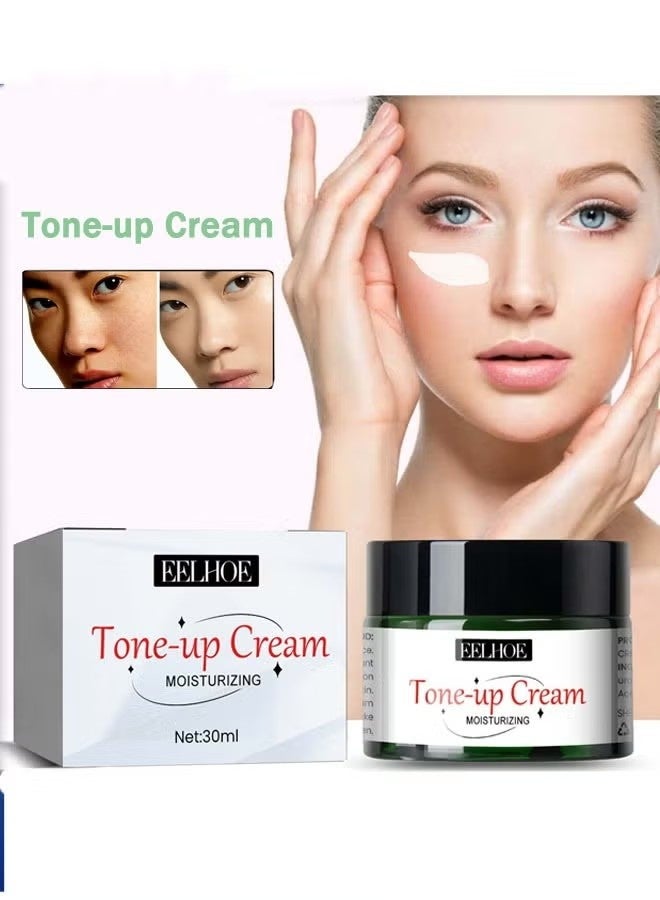 EELHOE Moisturizing Tone Up Cream Light Makeup Covering Spots, Moisturizing Beautifying and Brightening Skin Toner - Image 1