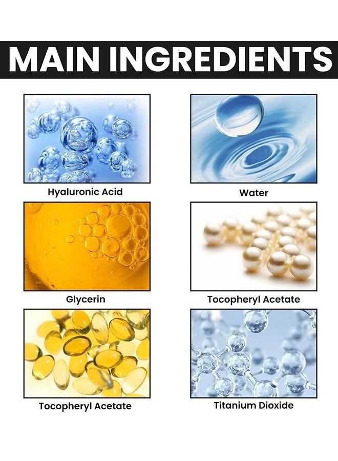 EELHOE Moisturizing Tone Up Cream Light Makeup Covering Spots, Moisturizing Beautifying and Brightening Skin Toner - Image 3