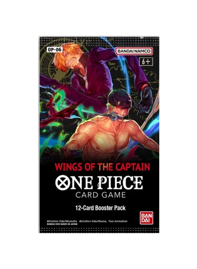 BANDAI TAMASHII One Piece TCG: Wings of the Captain OP-06 Single Pack (Assorted 1 Piece) - Image 1