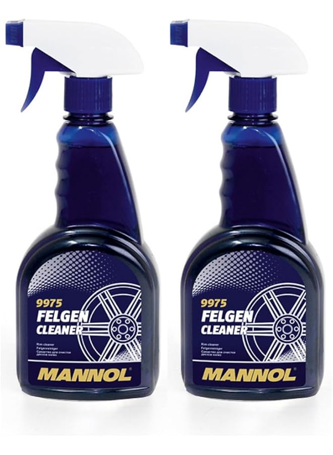 Mannol HTE - Germany 2 Pack 9975 - Car Rims Cleaner Spray - 500 ml - Image 1