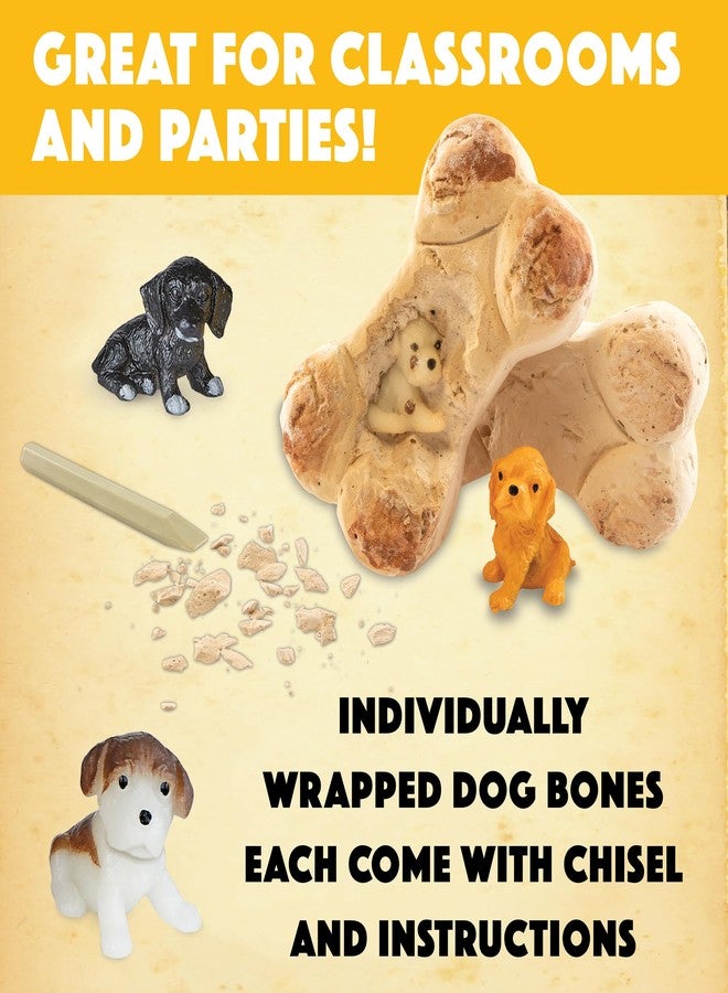 MindWare Dig it Up! Puppies Excavation Kit - Educational Toys for Kids 4 and Up - Dig Kit with 12 Bones, 12 Puppy Figurines, 12 Chisels - Ideal for Group Activities, Events or Classroom Brain Breaks - Image 3