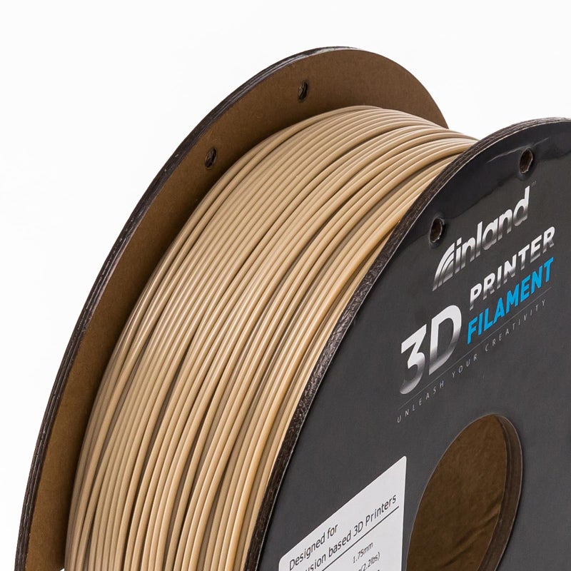 INLAND Micro Center PLA+ 3D Printing Filament 1.75mm - PLA Plus 3D Printer Filament - PLA Pro Dimensional Accuracy +/- 0.03 mm - 1kg Cardboard Spool (2.2 lbs) (1 Pack Green, 1.75mm) - Image 5