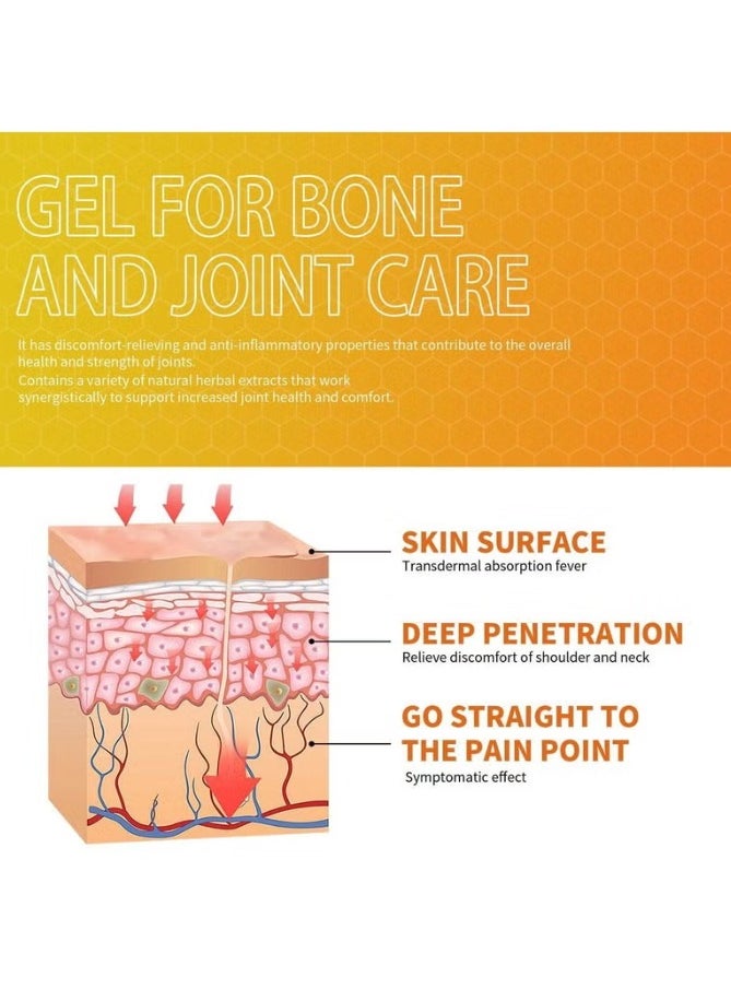Sumifun - (2pcs) - sumifun meniscus pain relief ointment - relieve pain Relieve pain in neck, shoulders, back, hips, joints, muscles, knees and feet muscle pain relief cream pain - Image 1