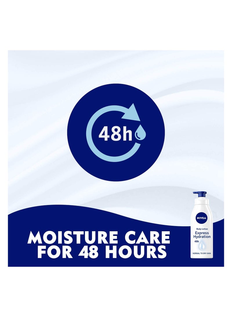 نيفيا لوشن للجسم إكسبريس هيدراشين للبشرة العادية إلى الجافة من نيفيا 400مل - Image 2