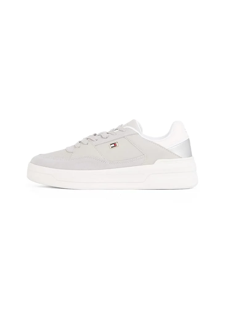 TOMMY HILFIGER Logo Detail Lace Up Low Top Sneakers