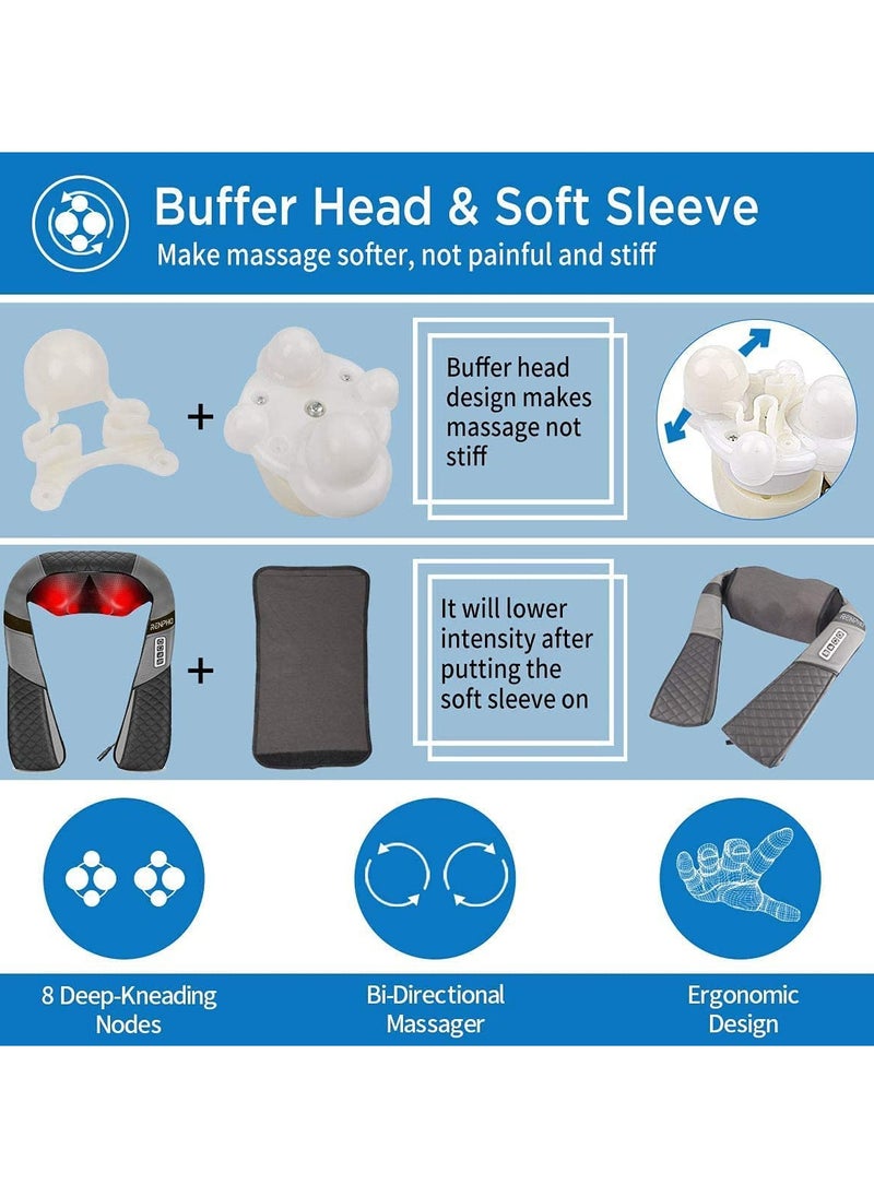 RENPHO - Shiatsu Shoulder Massager With Electric Deep Tissue Kneading Massage - Image 1