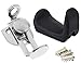 Liyafy Liyafy Black Rubber Adjustable Oboe & Clarinet Thumb Finger Rest Fit for 1.45-1.75cm Thumb with Metal Nickel Plated  - Image 2