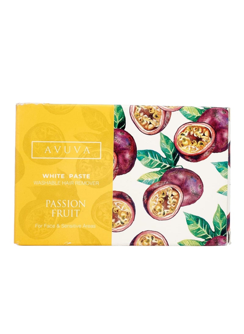 Avuva - Avuva White Paste Hair Removal Passion Fruit - 100 gm - Image 1