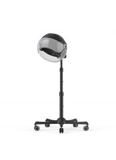 Ionic Hooded Dryer - 1875W Bonnet Sit Under Hair Dryer for Home and Salon - Professional Hair Dryer Hood with 3 Temperature Settings - Standing Hair Dryer - Portable Hair Dryer