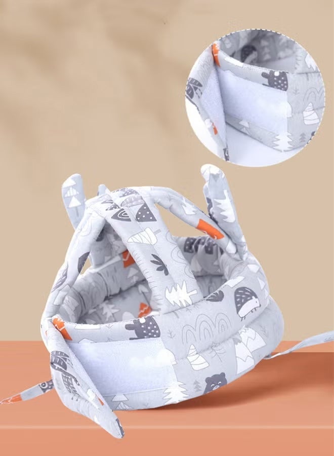 Jamal Baby Head Protector - Baby Helmet For Crawling Walking Running - Soft Cushion - Adjustable Protective Cap Infant Baby Safety Headguard - Toddler Helmets 6-12 Months 1-2 Years Old - Image 5