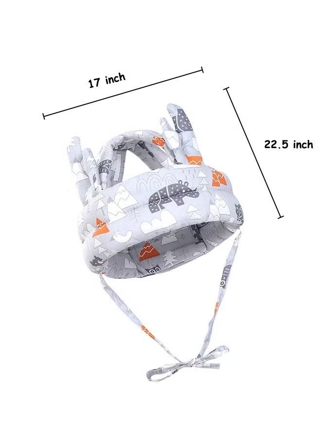 Jamal Baby Head Protector - Baby Helmet For Crawling Walking Running - Soft Cushion - Adjustable Protective Cap Infant Baby Safety Headguard - Toddler Helmets 6-12 Months 1-2 Years Old - Image 2