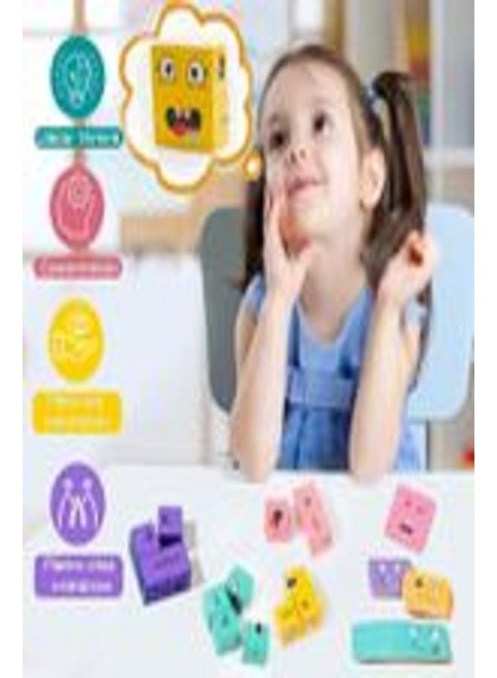 Face Changing Magic Cube Game Building Blocks - Educational Toy for Kids - Image 4