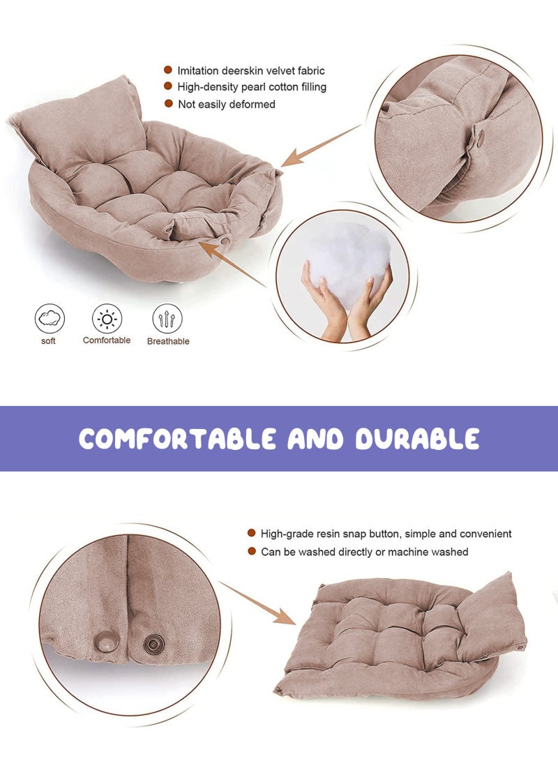 URbazaar 3 in 1 Dog Sofa Bed, Water Resistant,for Small,Medium and Large Dogs,Cat Beds for Indoor Cats, Soft and Comfortable,Multifunctional Deformation Pet Nest - Image 3