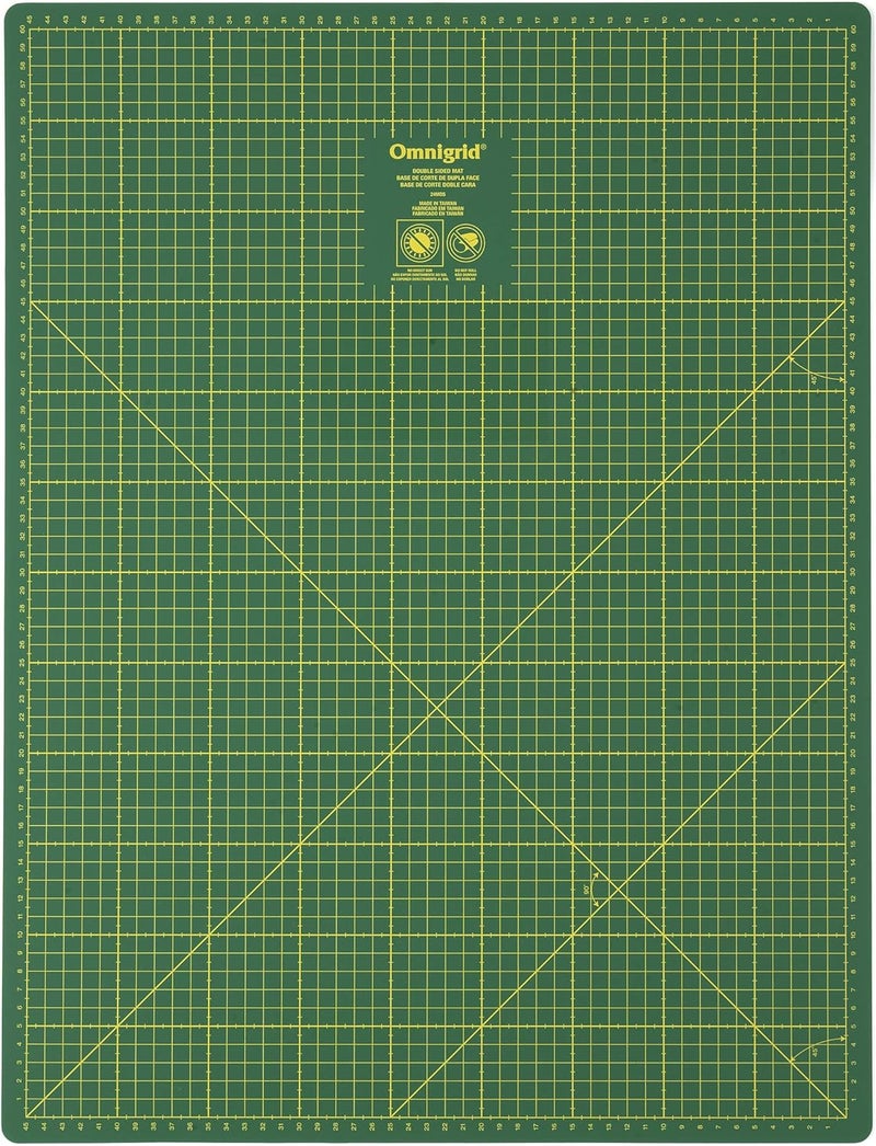 Omnigrid Dritz 24MDS Omnigrid Double Sided Mat 18 x 24 45cm x 60cm Green - Image 2