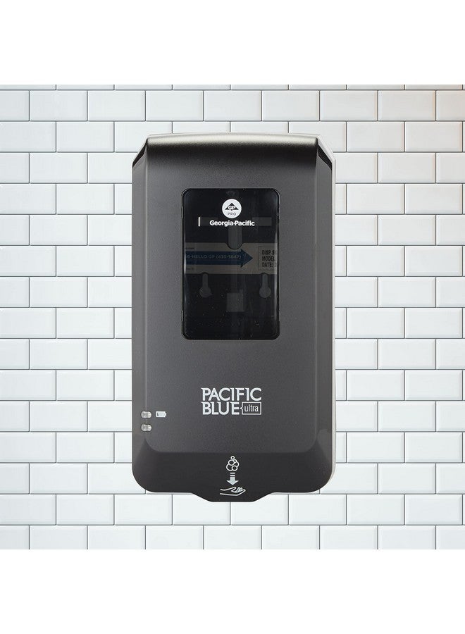 Georgia-Pacific (53590) Pacific Blue Ultra Automated Soap Dispenser, Black, Wall Mounted, Easy To Install & Maintain, Batteries Included - Image 2