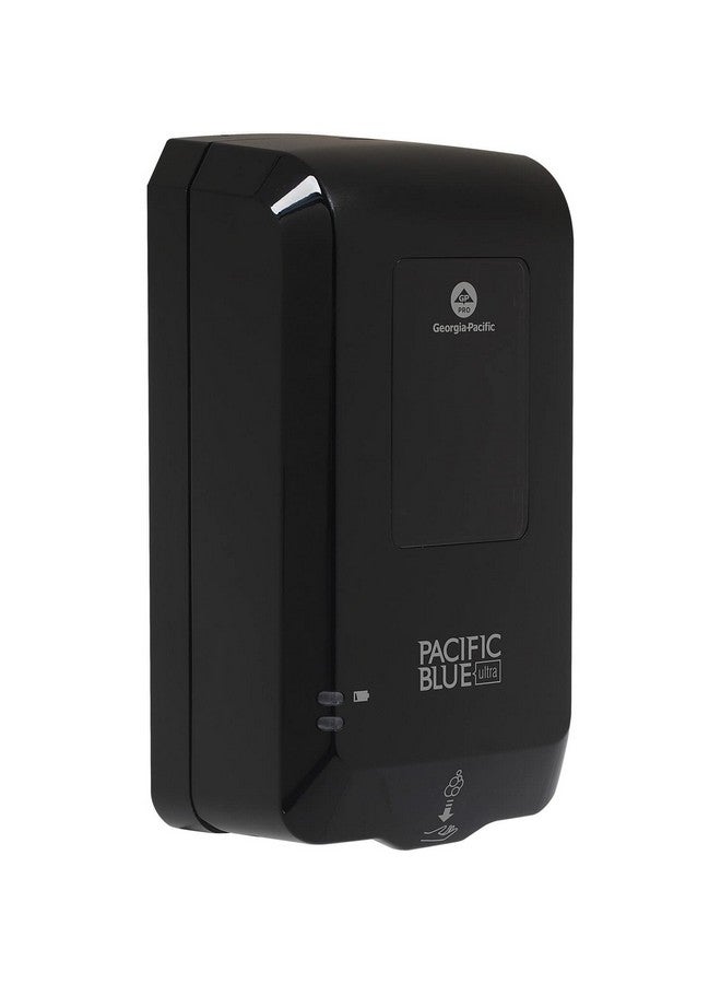 Georgia-Pacific (53590) Pacific Blue Ultra Automated Soap Dispenser, Black, Wall Mounted, Easy To Install & Maintain, Batteries Included - Image 1