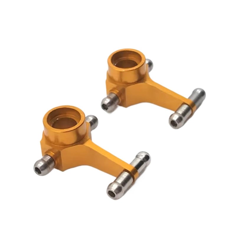 Red Metal Front Steering Knuckles For 1 28 RC Cars K969 K979 K989 K999 Upgrade Parts - Image 2