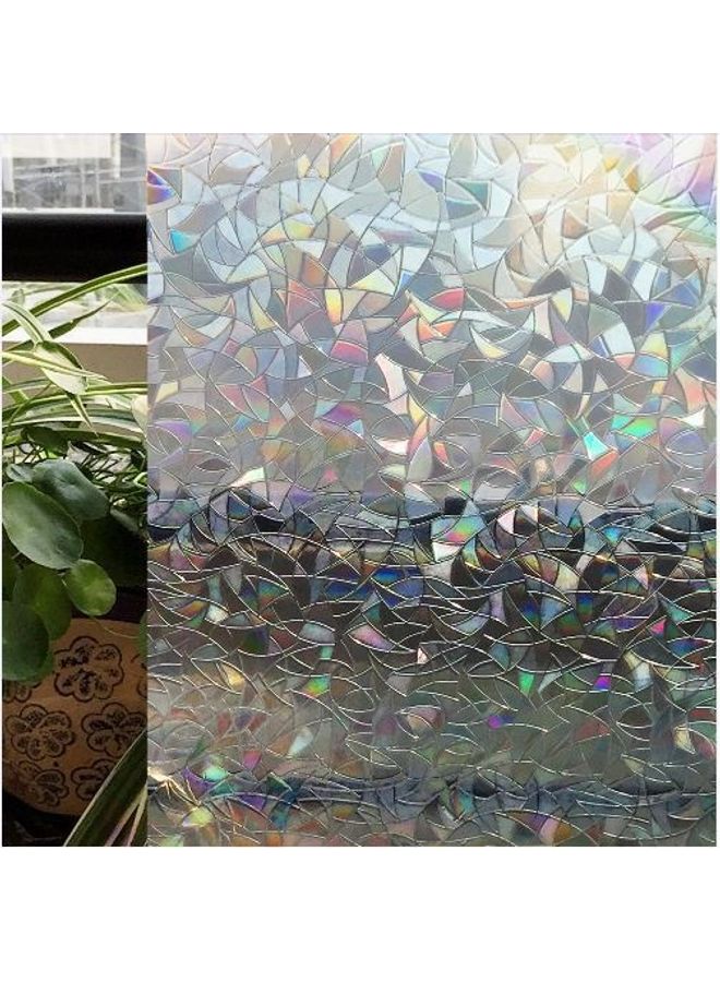 Glue Static Decorative Window Film Clear 40x100cm - Image 2