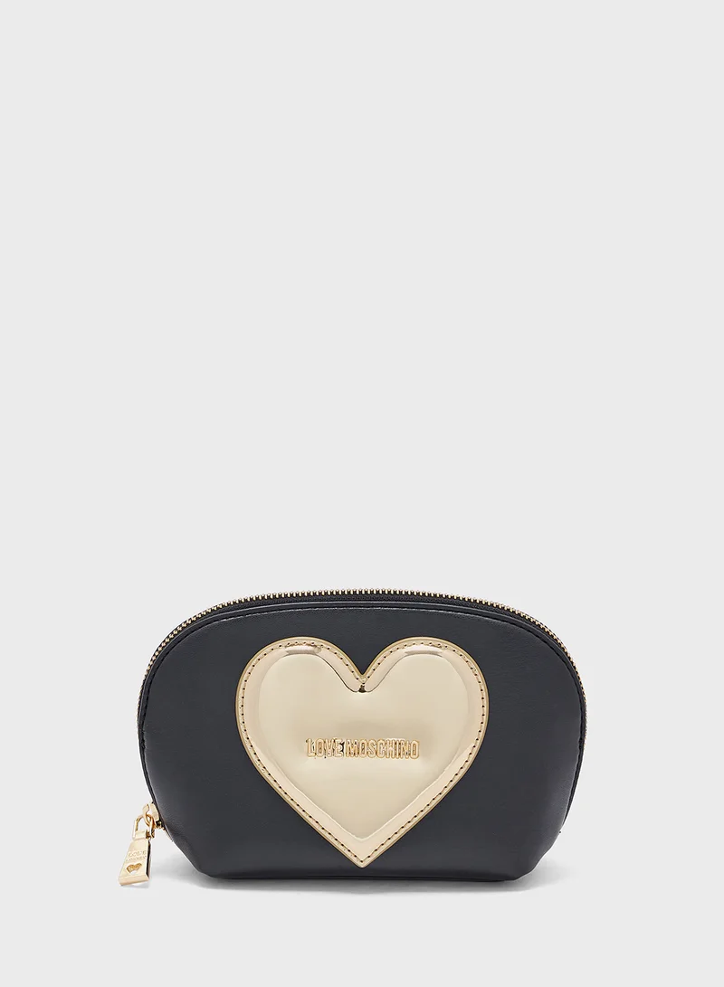 Love Moschino BLACK PU-GOLD TPU BLACK PU-GOLD TPU