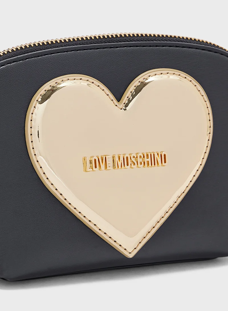 Love Moschino BLACK PU-GOLD TPU BLACK PU-GOLD TPU