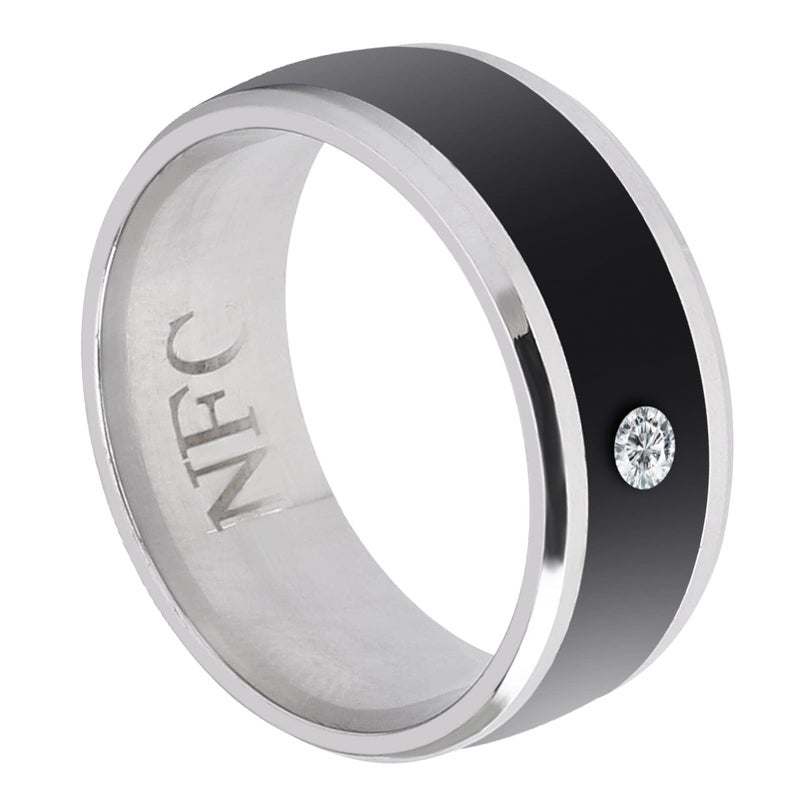 ASHATA Universal Smart Rings for Mobile Phone, Smart Multifunctional Magic Wearable Device, Smart Magic Wearable Device Universal for Mobile Phone (size11) - Image 5