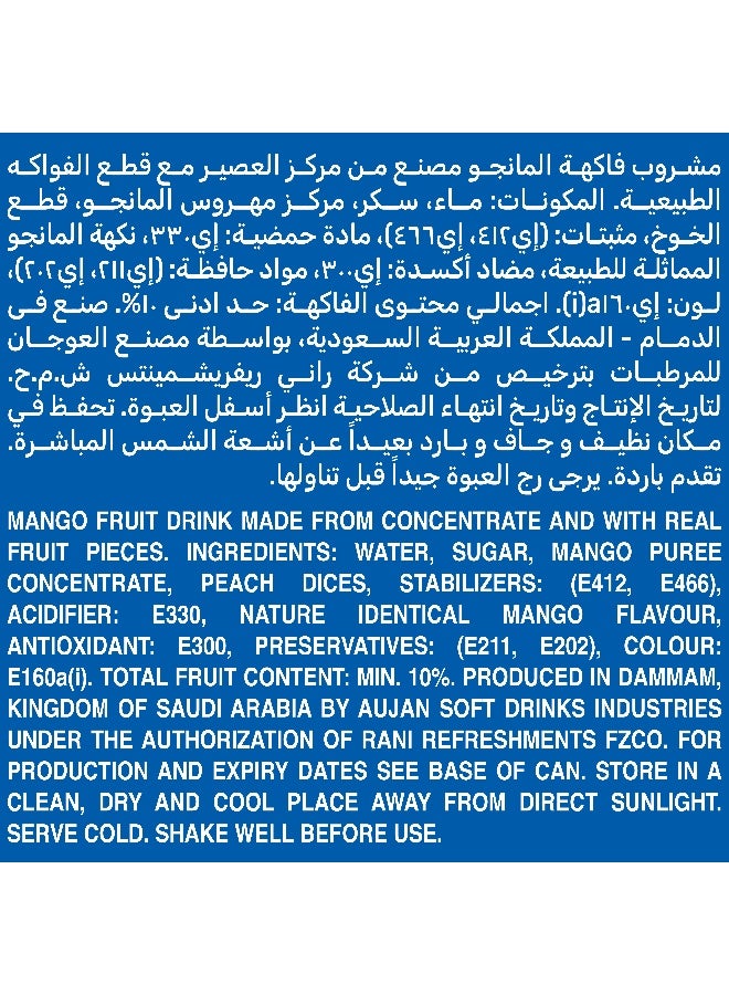 Rani عصير مانجو راني مع ف float 240 مل في علبة × 24 عبوة - Image 3