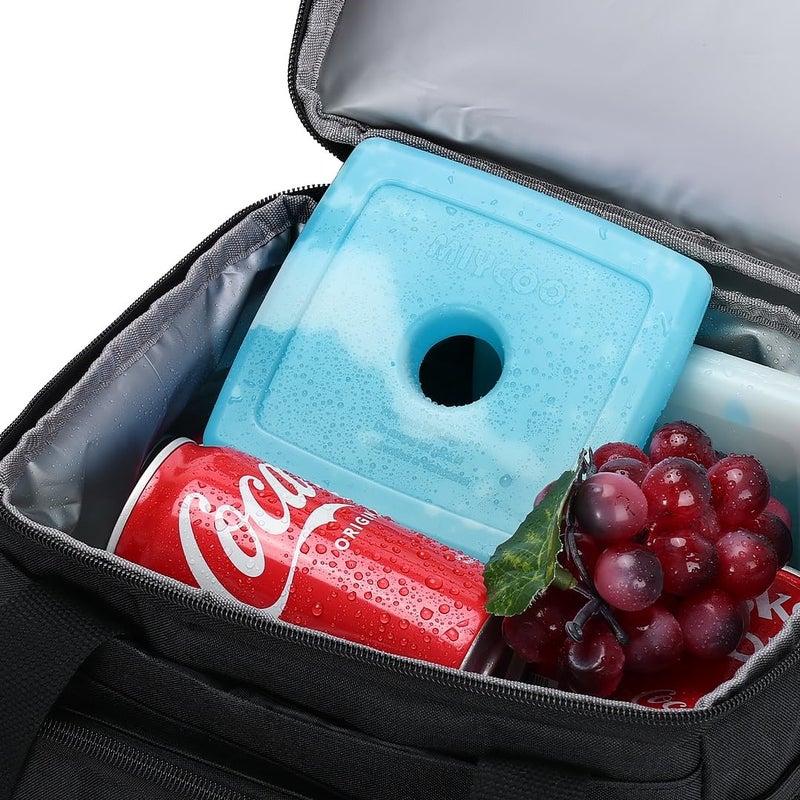 MIYCOO Ice Packs for Lunch Boxes & Lunch Bag - Quick Freeze Ice Pack Space Saving Freezer Packs - Reusable Slim Original Cool Pack - Cooler Accessories for Beach, Camping and Fishing - 2PC - Image 3