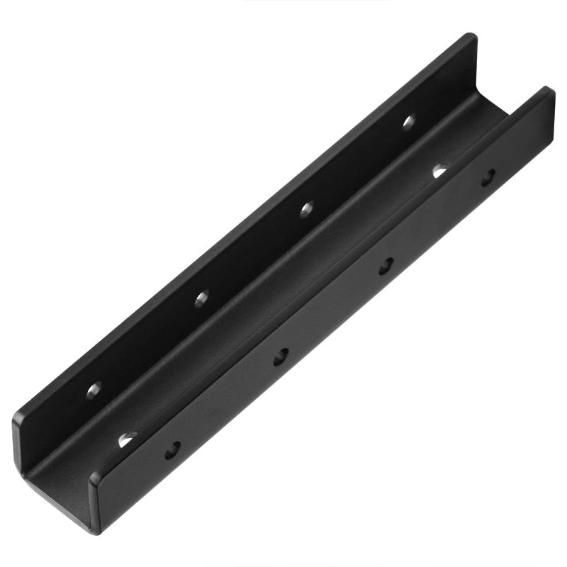 heneng 4 Pack U Brackets for 1" Square Tube Fence Mounting,External Channel Connector,3.6 mm Thick - Image 1