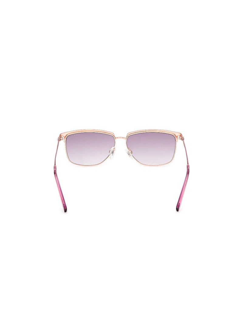 GUESS Full Rim Rectangular Female Sunglass Gu0013383Z56 - Image 4