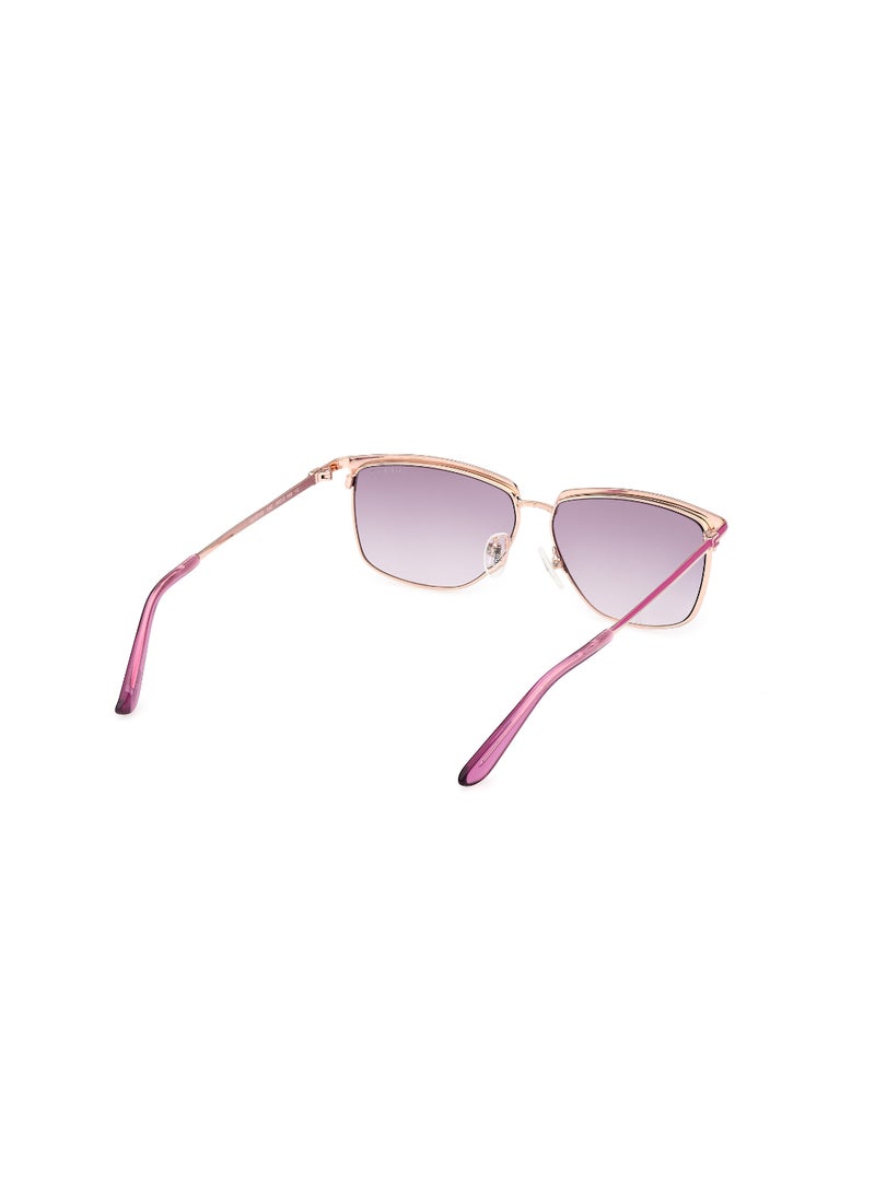 GUESS Full Rim Rectangular Female Sunglass Gu0013383Z56 - Image 5