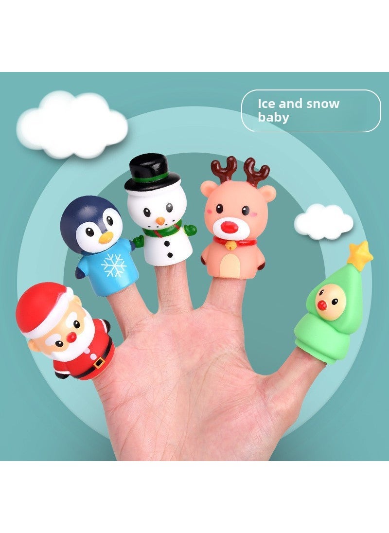 Early Education Dinosaur Puppet Gloves KB08 ice and snow baby 