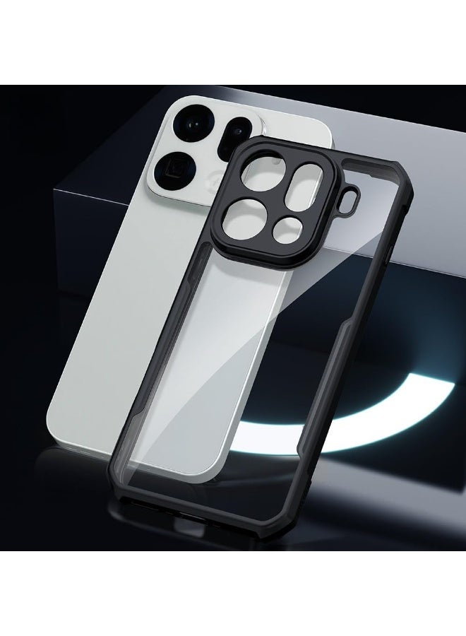 general Clear Case Compatible with OPPO Find X9 Pro 【Airbag Protection】 Transparent Case Camera Protection PC+TPU Shockproof Protective Back Cover for Oppo Find X9 Pro - Image 5