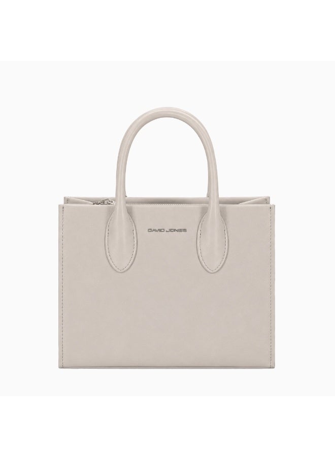 ديفيد جونز حقیبة Maxine Tote من دیفید جونز – حقيبة تسوّق جلد فرنسي – حقيبة يومية بتصميم مينيمال – حقيبة يد نسائية بتصميم كلاسيكي - Image 1