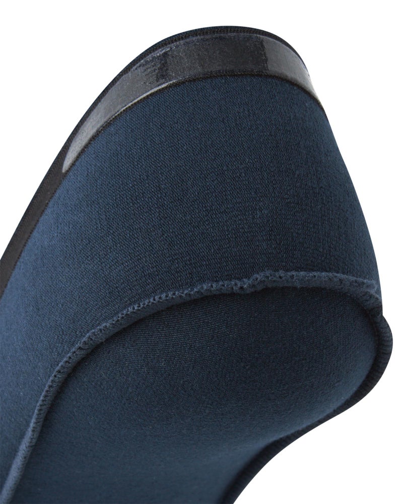 Cole Haan Mens Liner Socks - 2 Pack Non-Slip Low Cut No Show Socks for Men - Shoe Sock Liners with Silicon Heel Grip (7-12), Size 7-12, Nude/Navy - Image 5