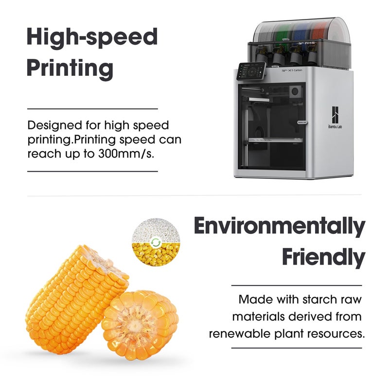 eSUN PLA Basic Filament 1.75mm, 3D Printer Filament High Speed PLA for Fast Printing, 1KG Spool (2.2 LBS) 3D Printing Filament for High Speed 3D Printers, Fire Engine Red - Image 5