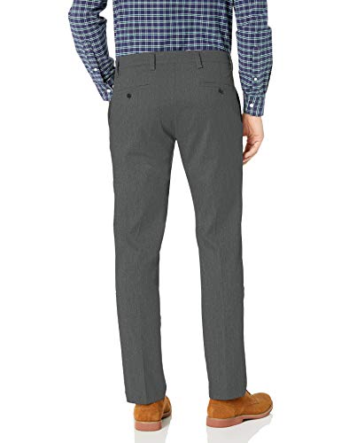 Dockers Men's Straight Fit Easy Khaki Pants, Storm Heather, 38W x 34L - Image 2