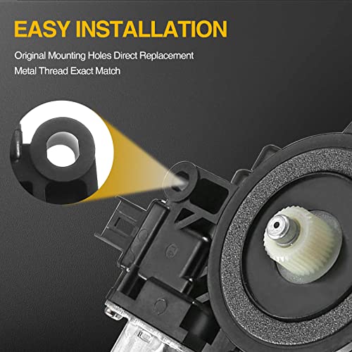 A-Premium Rear Left Power Window Lift Motor Compatible with Mazda 2 2011-2014, 3 2010-2013, 6 2009-2017, 3 Sport 2010-2013, CX-5 2013-2016, Driver Side, with Anti-Clip Function, Replace# D01G-59-58X - Image 5