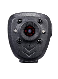 Generic Mini Body Camera, HD Police Body Lapel Worn Video Camera, Night Vision Led Light Cam Recorder, Mini Video Recording Camera For Home, Outdoor, Security Guard, (16GB, Black Pack Of 2pcs)  - Image 1