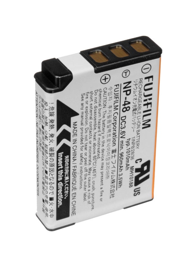 فوجي FUJIFILM NP-48 Rechargeable Lithium-Ion Battery for XQ1 Digital Camera (3.6V, 1010mAh) - Image 1