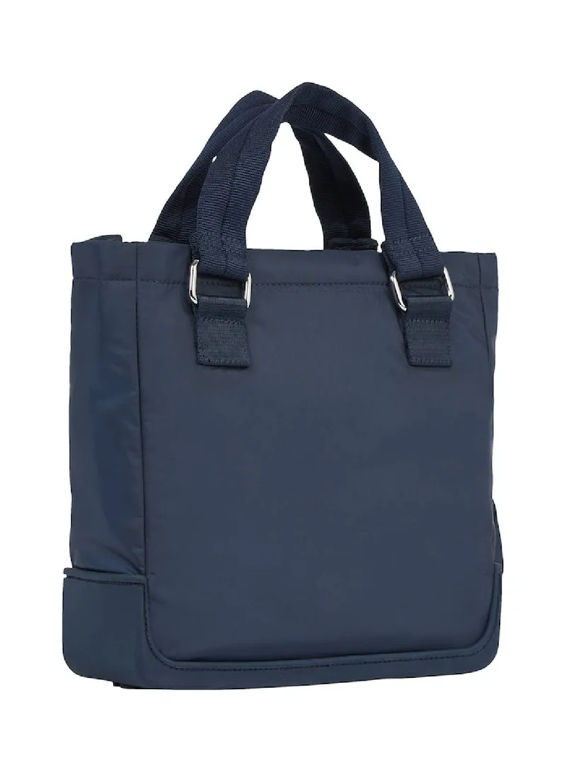TOMMY JEANS Women's Uncovered Tote Bag - Polyester, Blue