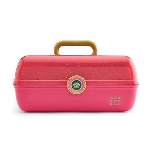 Caboodles Women's On-The-Go Girl, Wicked Glinda-Pink Over Pink Sparkle - Image 1