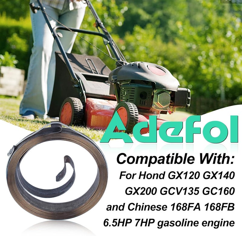 Adefol 4pcs Recoil Starter Spring for Honda GX Series Engines - Image 2