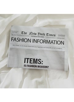 Generic Vintage English Newspaper Photo Props NEW style 2 sheets 