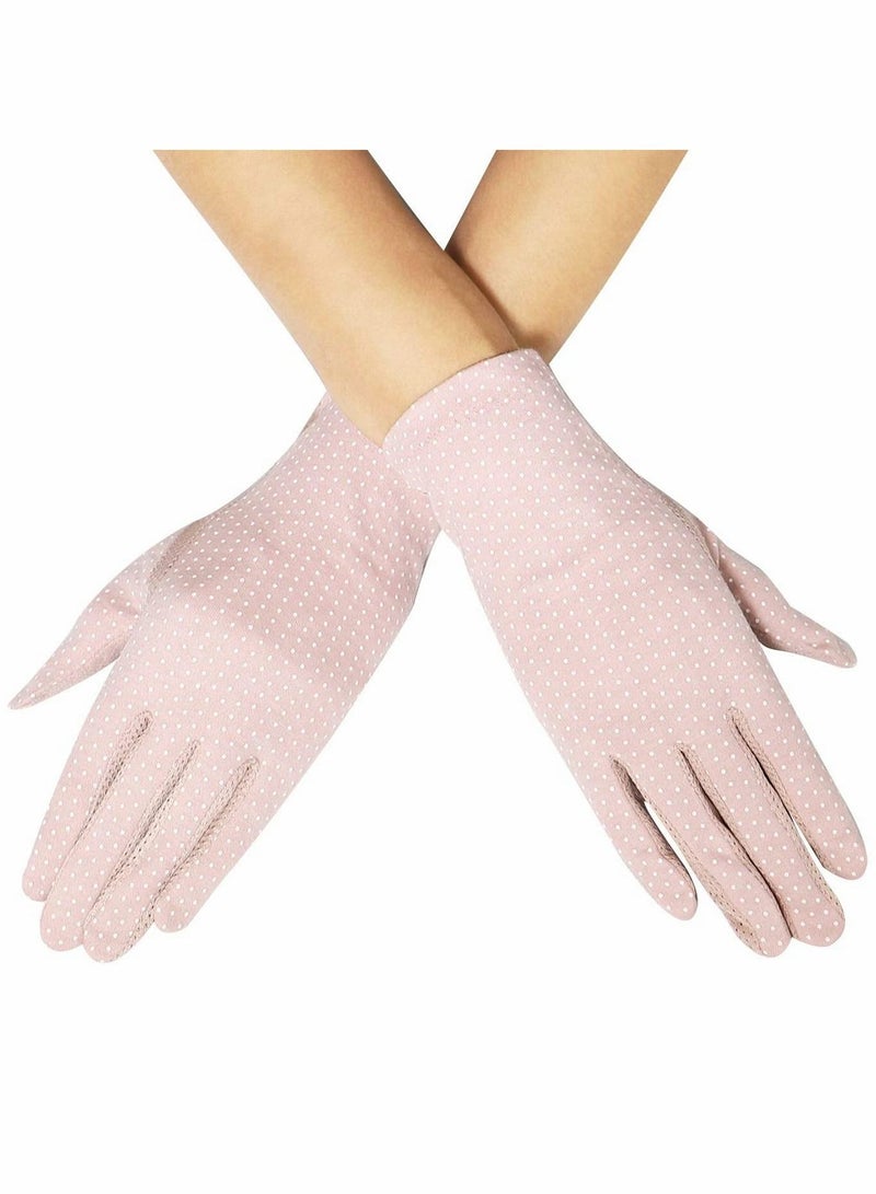 Y&D Sun Protective Gloves, Women UV Protection Sunblock, Women's Outdoor Cotton Touchscreen Anti-skid Driving for Summer Riding - Image 1